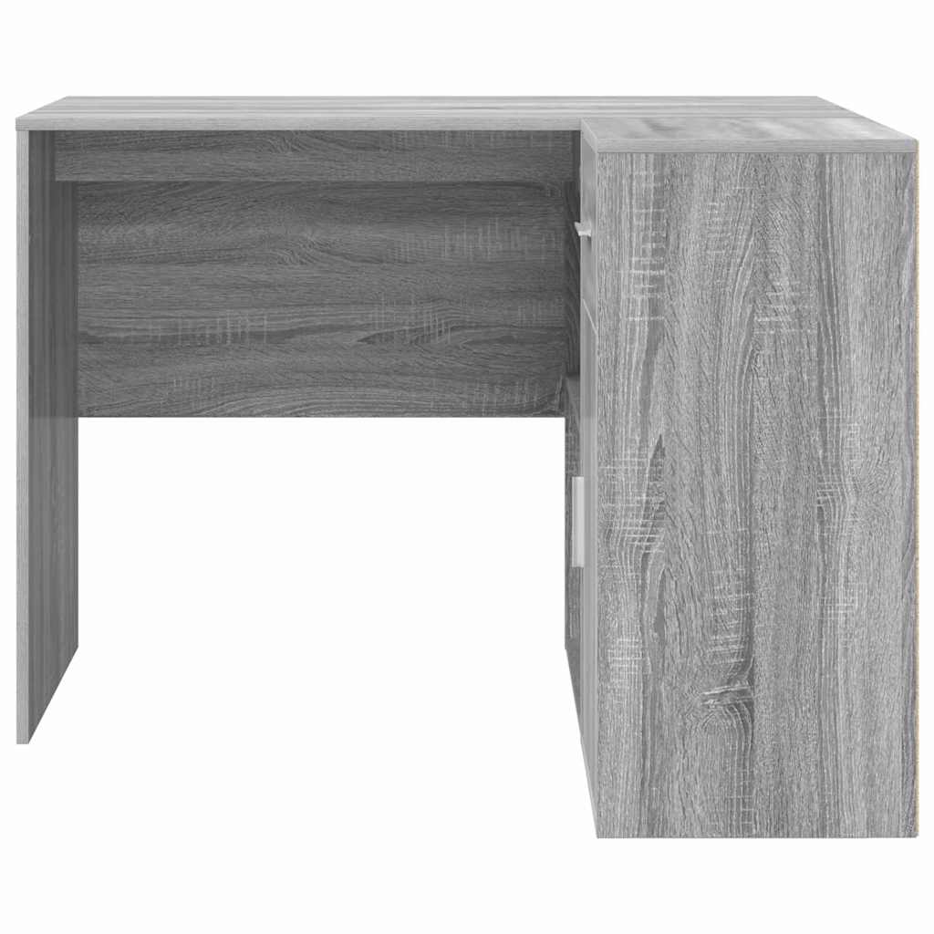 Scrivania ad angolo con cassetto Grigio Sonoma 102 x 88 x 75 cm