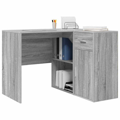 Scrivania ad angolo con cassetto Grigio Sonoma 102 x 88 x 75 cm