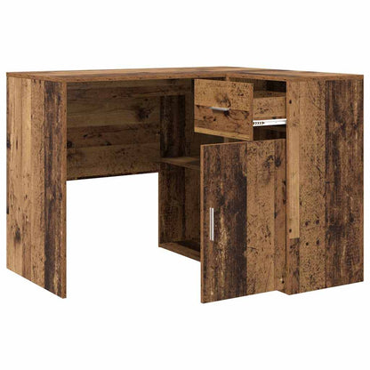 Scrivania ad angolo con cassetto Legno vecchio 102 x 88 x 75 cm