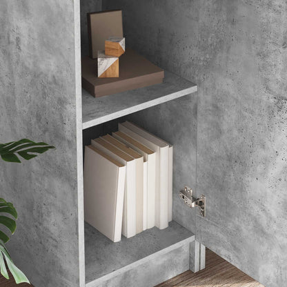 Scrivania 2 pcs Grigio cemento | homemem39