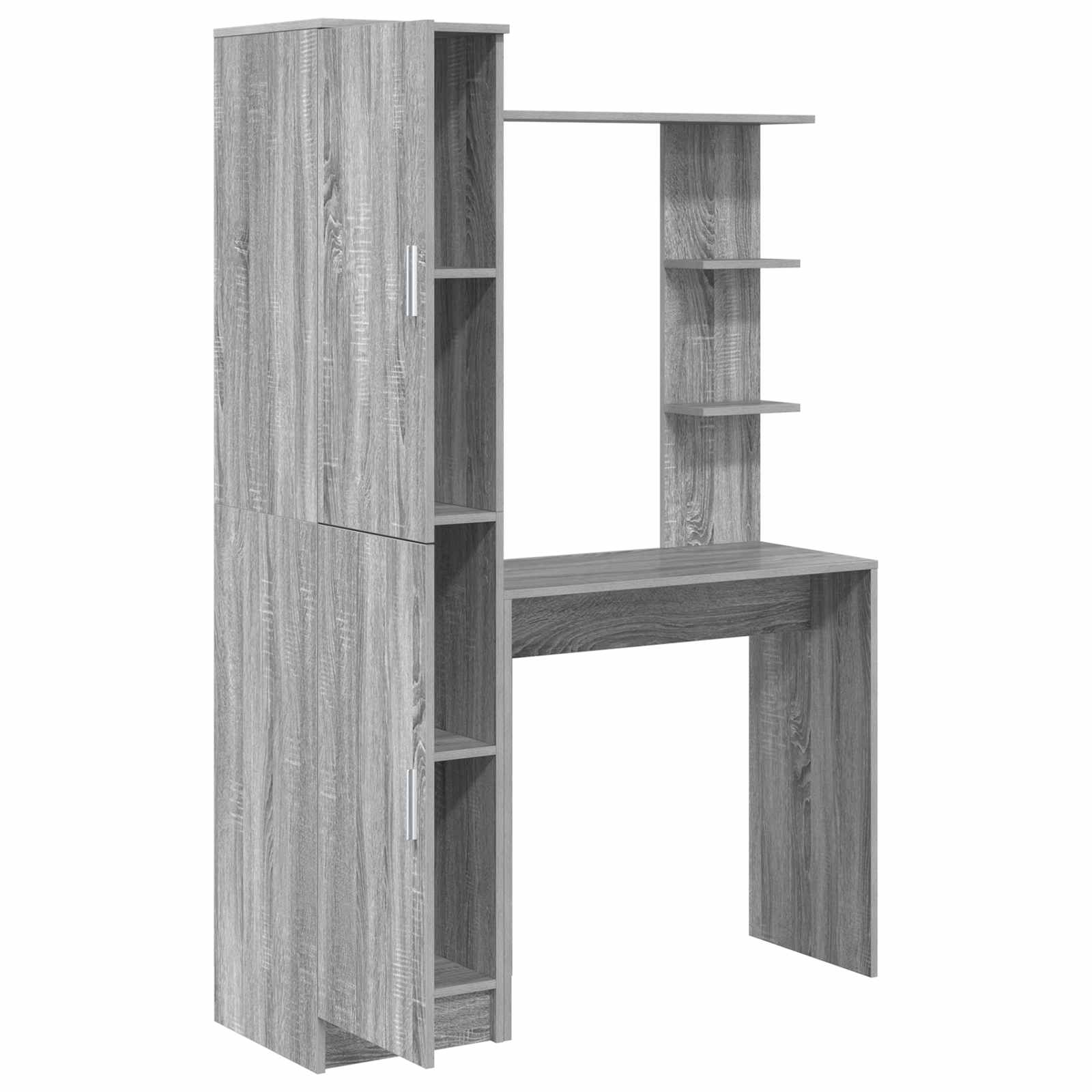 Scrivania 2 pcs Grigio Sonoma | homemem39