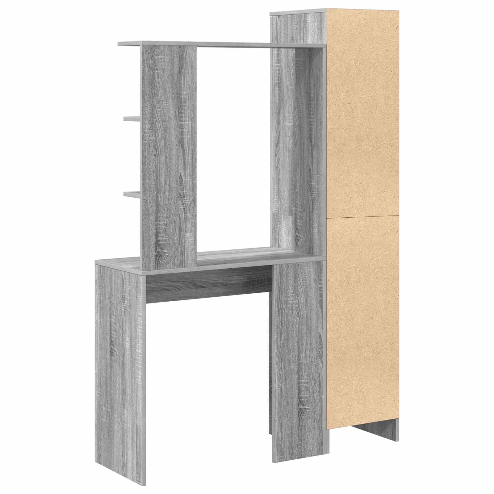 Scrivania 2 pcs Grigio Sonoma | homemem39