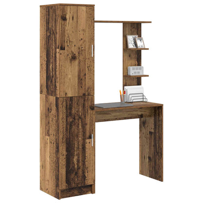 Scrivania 2 pcs Legno vecchio | homemem39