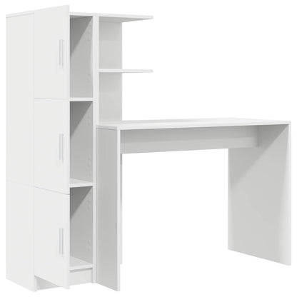 Scrivania 2 pcs Bianco
