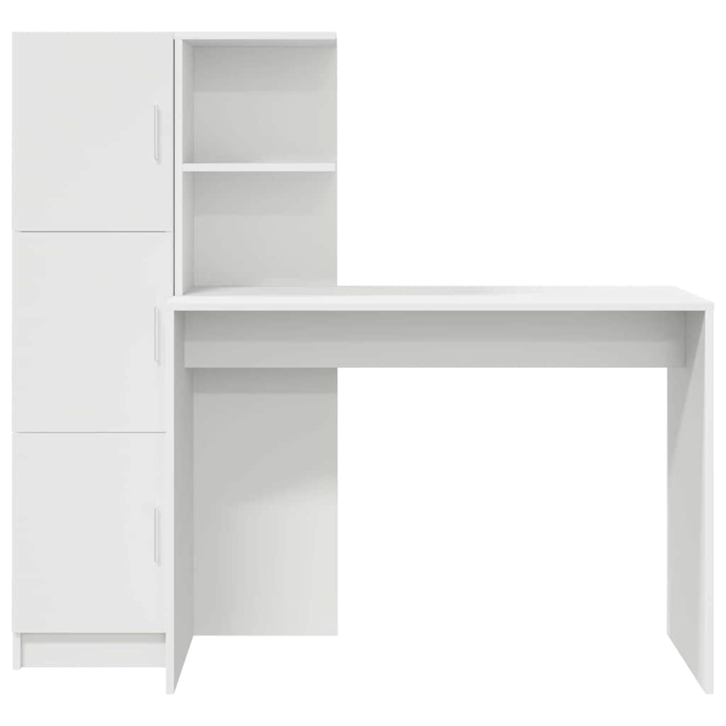 Scrivania 2 pcs Bianco