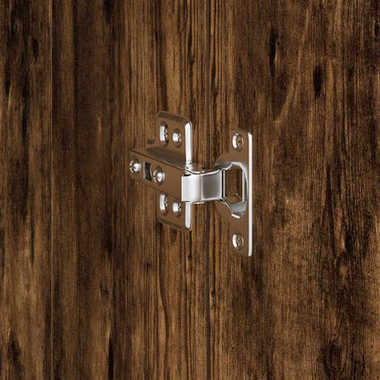 Scrivania 2 pcs Rovere fumé