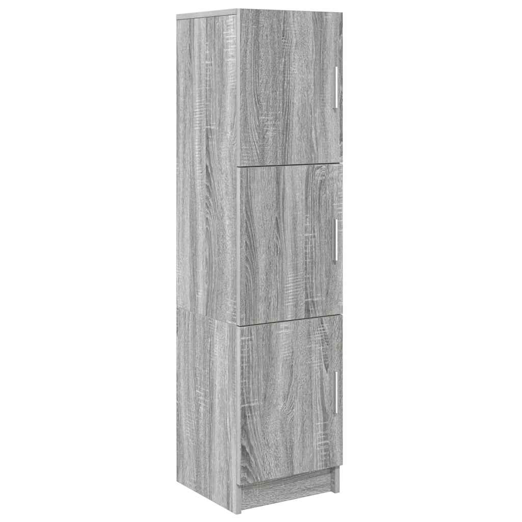 Scrivania 2 pcs Grigio Sonoma