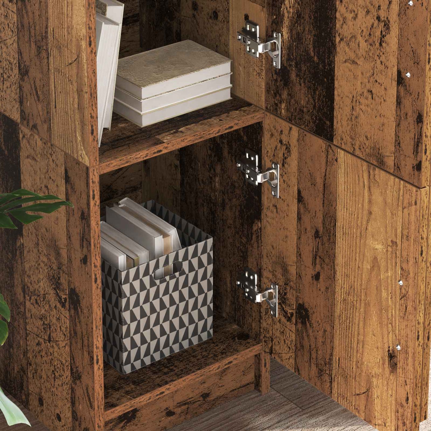 Scrivania 2 pcs Legno vecchio