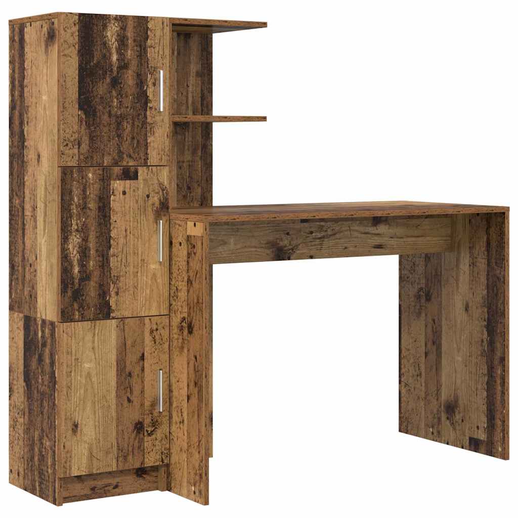 Scrivania 2 pcs Legno vecchio