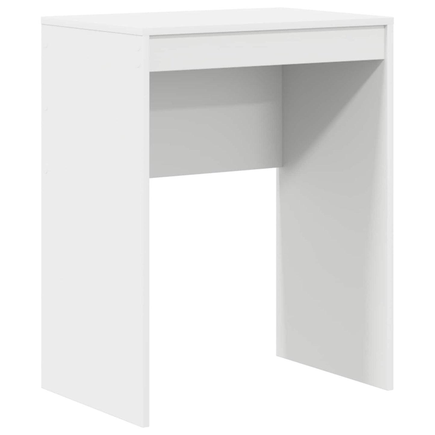 Scrivania con cassetto con lo scaffale 2 pcs Bianco
