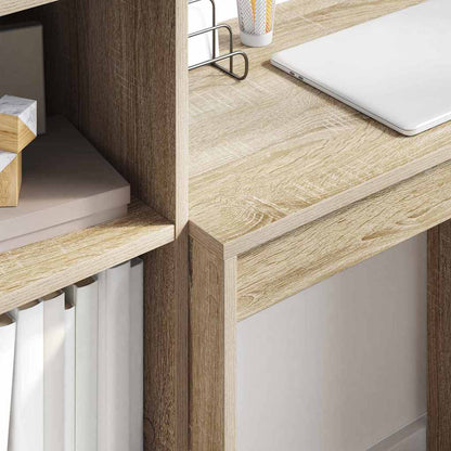 Scrivania con cassetto 2 pcs Rovere Sonoma