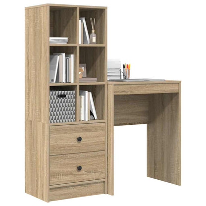 Scrivania con cassetto 2 pcs Rovere Sonoma
