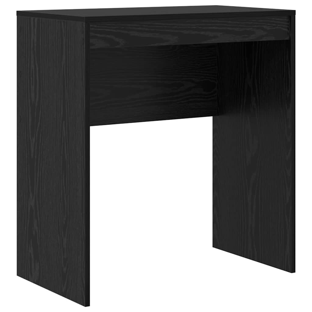 Scrivania con cassetto 2 pcs Rovere Nero
