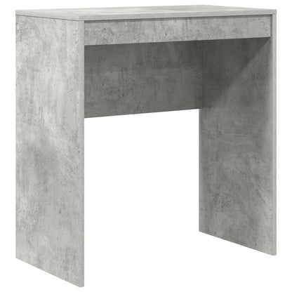 Scrivania con cassetto con lo scaffale 2 pcs Grigio cemento