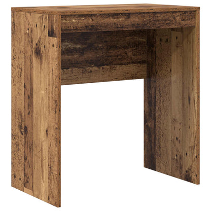 Scrivania con cassetto con lo scaffale 2 pcs Legno vecchio