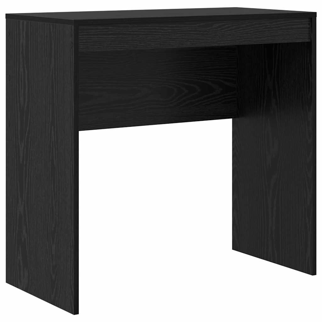 Scrivania con cassetto 2 pcs Rovere Nero
