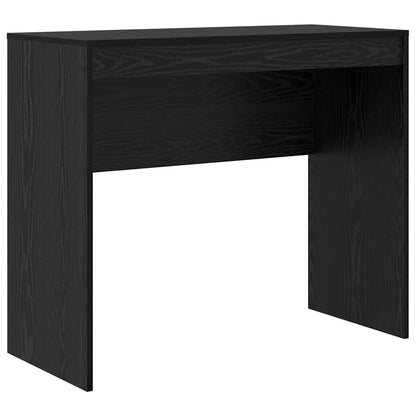 Scrivania con cassetto 2 pcs Rovere Nero