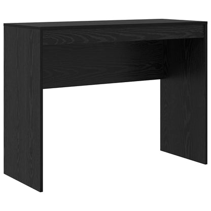 Scrivania con cassetto 2 pcs Rovere Nero