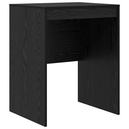 Scrivania con cassetto 2 pcs Rovere Nero