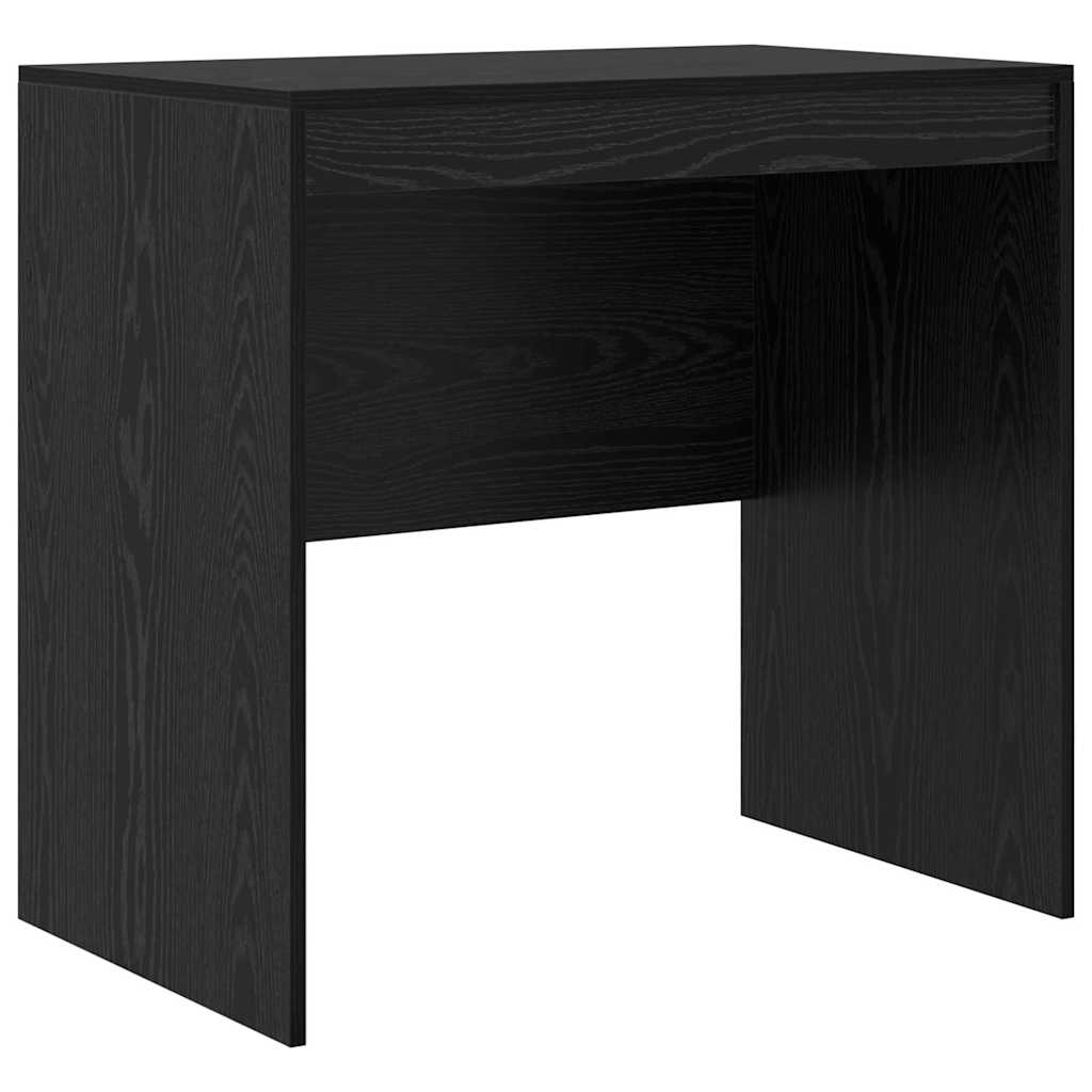 Scrivania con cassetto 2 pcs Rovere Nero