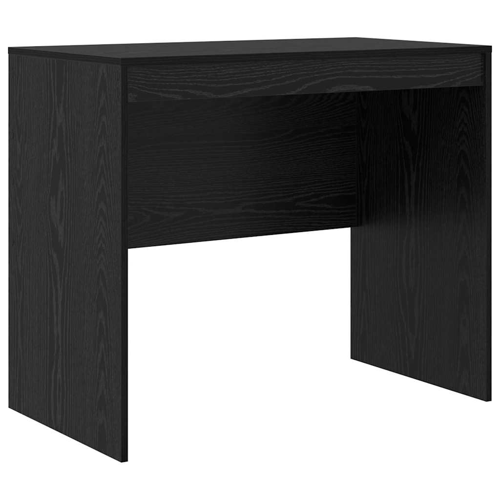 Scrivania con cassetto 2 pcs Rovere Nero