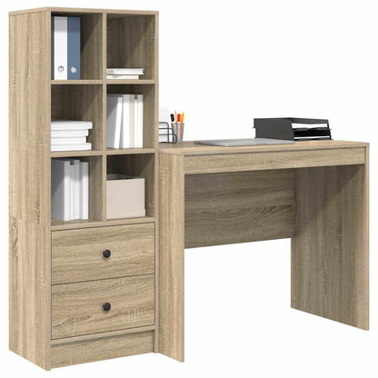 Scrivania con cassetto 2 pcs Rovere Sonoma