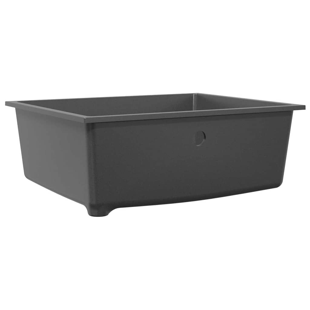Lavello da cucina Grigio 54 x 44 x 20 cm Granito - homemem39