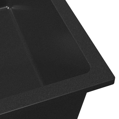 Lavello da cucina Nero 38 x 44 x 20 cm Granito - homemem39