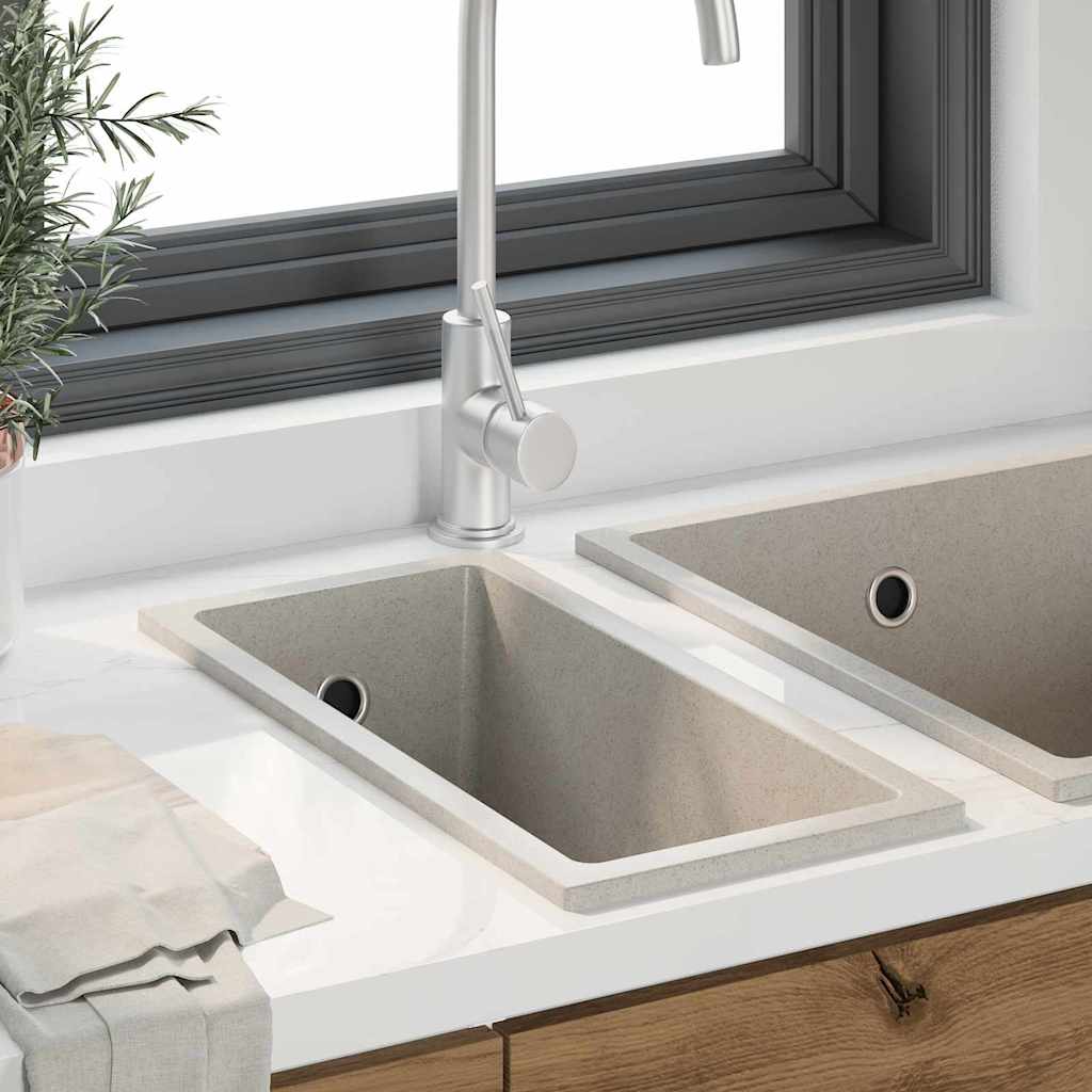 Lavello da cucina Beige 21 x 44 x 14 cm Granito