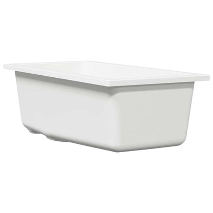 Lavello da cucina Bianco 21 x 44 x 14 cm Granito - homemem39