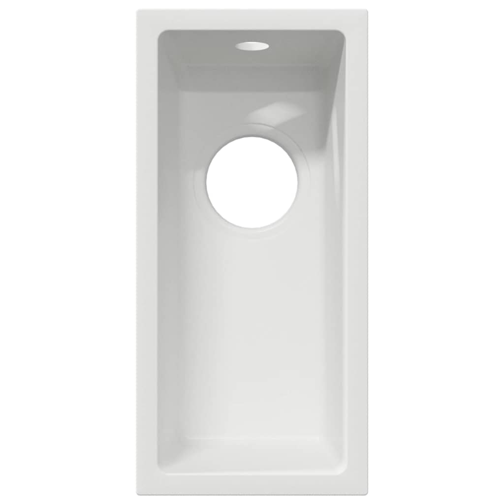 Lavello da cucina Bianco 21 x 44 x 14 cm Granito - homemem39