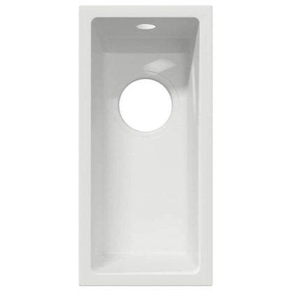 Lavello da cucina Bianco 21 x 44 x 14 cm Granito - homemem39