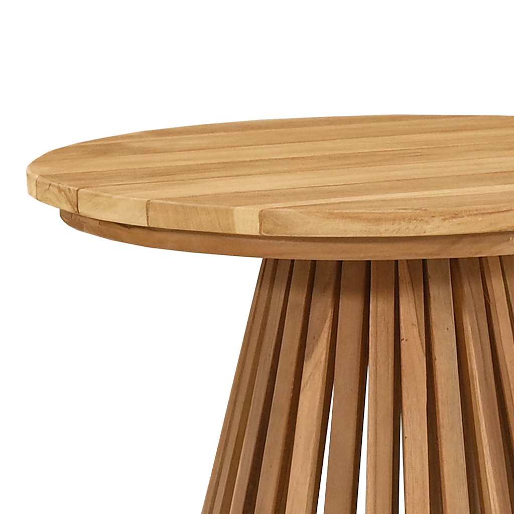 Tavolo laterale Marrone 50 x 50 x 49,5 cm Legno di teak solido | homemem39