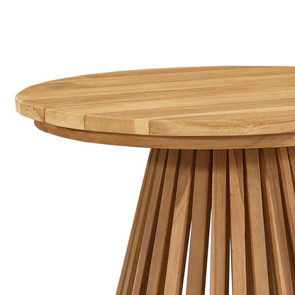 Tavolo laterale Marrone 50 x 50 x 49,5 cm Legno di teak solido | homemem39