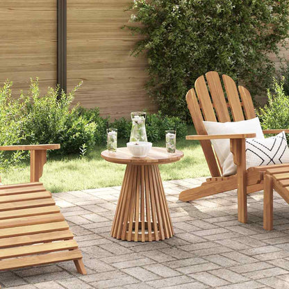 Tavolo laterale Marrone 50 x 50 x 49,5 cm Legno di teak solido