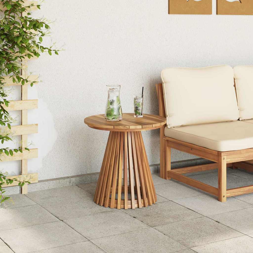 Tavolo laterale Marrone 50 x 50 x 49,5 cm Legno di teak solido | homemem39