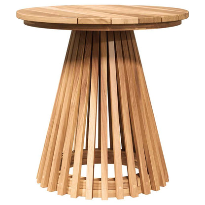 Tavolo laterale Marrone 50 x 50 x 49,5 cm Legno di teak solido