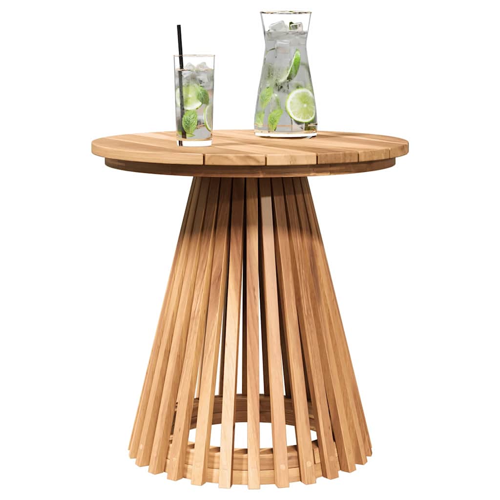 Tavolo laterale Marrone 50 x 50 x 49,5 cm Legno di teak solido | homemem39