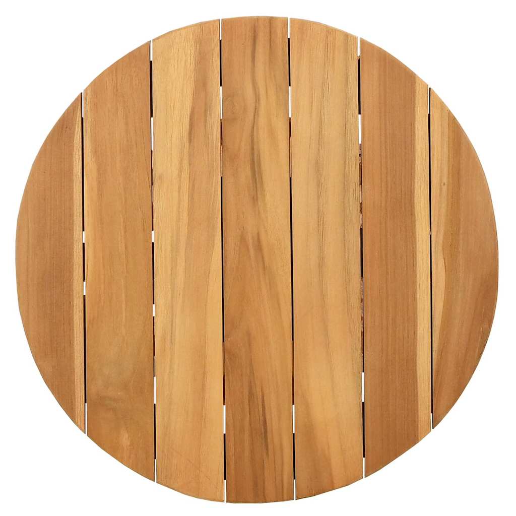 Tavolo laterale Marrone 50 x 50 x 49,5 cm Legno di teak solido | homemem39