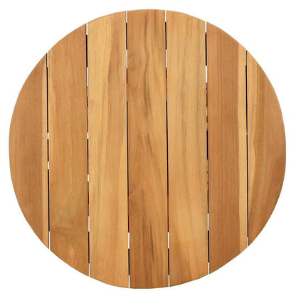 Tavolo laterale Marrone 50 x 50 x 49,5 cm Legno di teak solido | homemem39