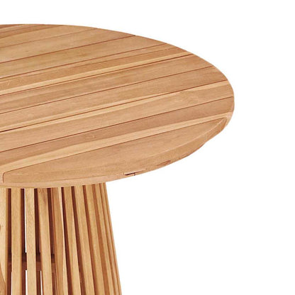 Tavolo laterale Marrone 70 x 70 x 75 cm Legno di teak solido | homemem39