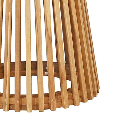 Tavolo laterale Marrone 70 x 70 x 75 cm Legno di teak solido | homemem39
