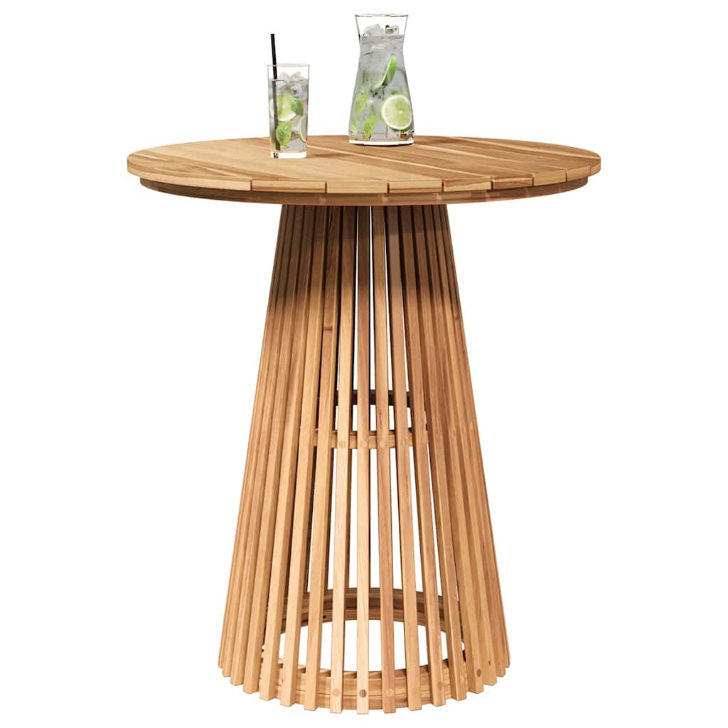 Tavolo laterale Marrone 70 x 70 x 75 cm Legno di teak solido | homemem39