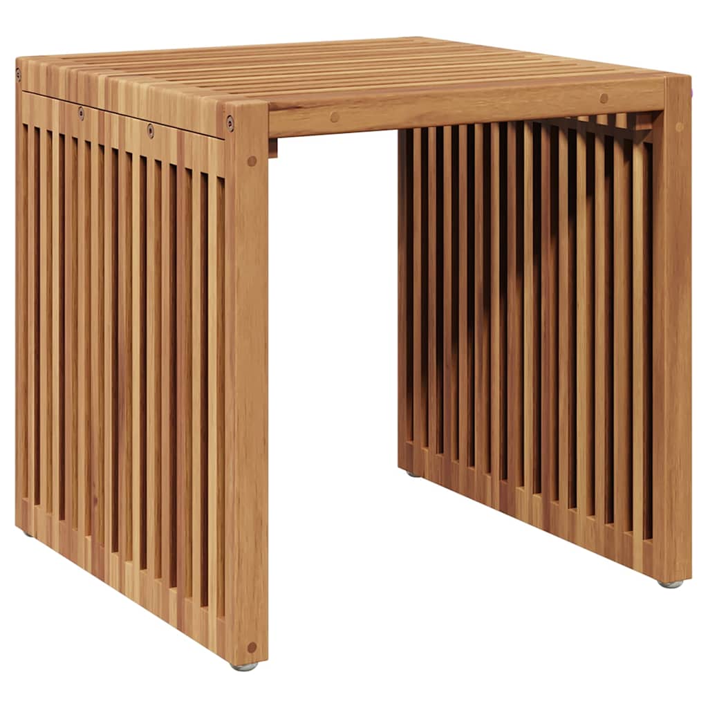 Tavolo Laterale da Giardino Marrone 45 x 42,5 x 45 cm | homemem39