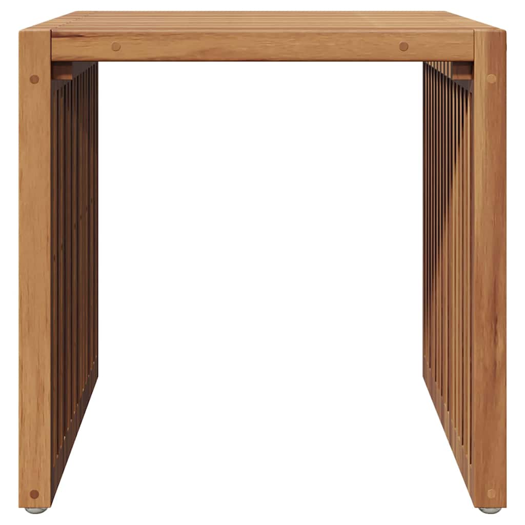 Tavolo Laterale da Giardino Marrone 45 x 42,5 x 45 cm | homemem39