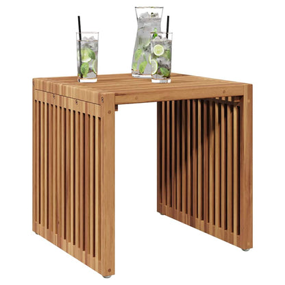 Tavolo Laterale da Giardino Marrone 45 x 42,5 x 45 cm | homemem39