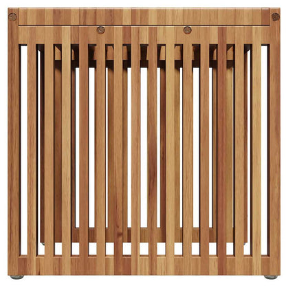 Tavolo Laterale da Giardino Marrone 45 x 42,5 x 45 cm