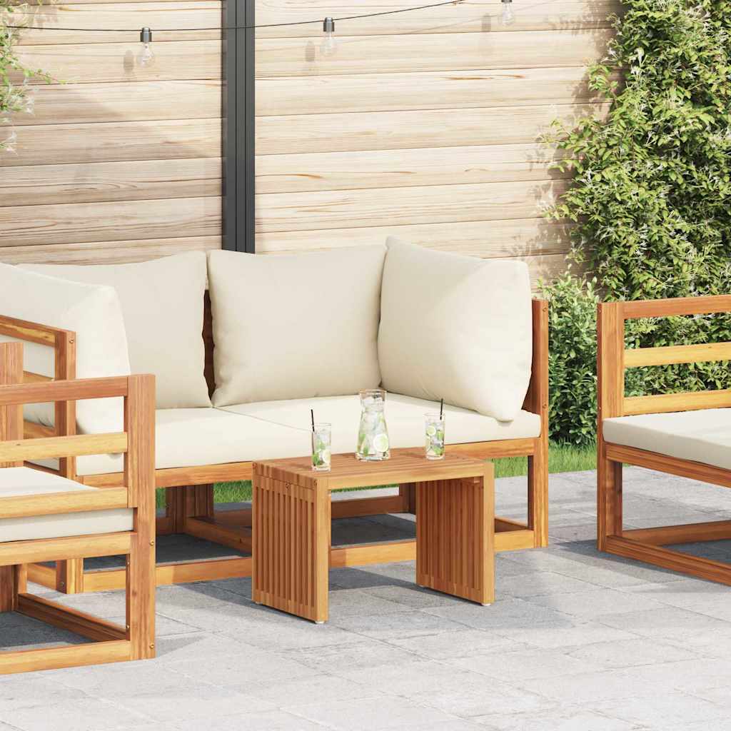 Tavolo Laterale da Giardino Marrone 50 x 32,5 x 35 cm | homemem39