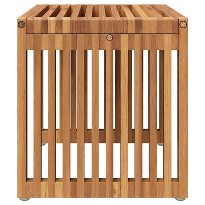 Tavolo Laterale da Giardino Marrone 50 x 32,5 x 35 cm | homemem39