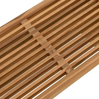 Tavolo Laterale da Giardino Marrone 70 x 37,5 x 35,5 cm | homemem39